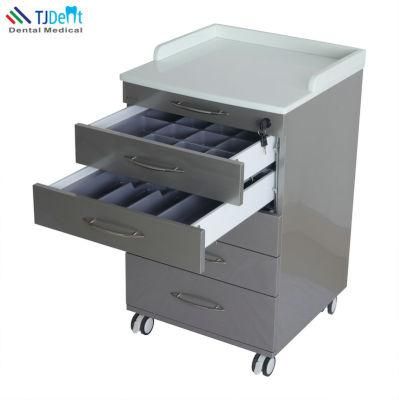 Portable Jingle Convenient &amp; Durable with Marble on Top Dental Clinic China Cabinet