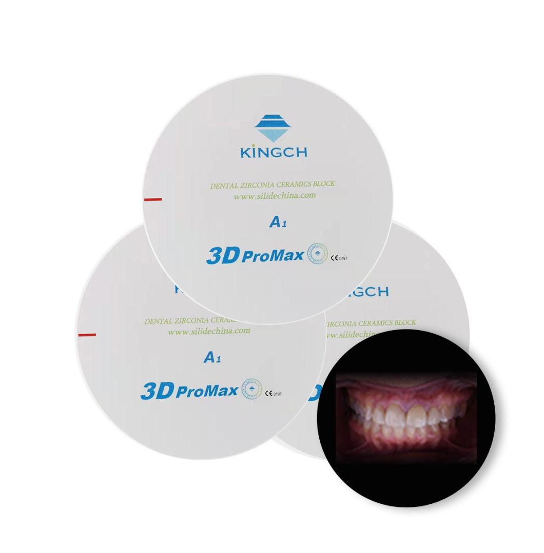 49% Translucency Zirconia Block Dental CAD Cam Material Zirocnia Block