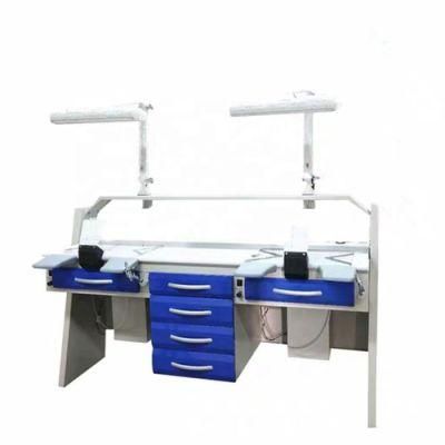 Dental Lab Bench with One Set of Drawers/Two Technicians Lab Bench