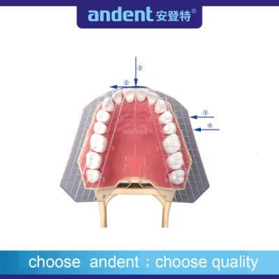 Auxiliary Orthodontic Measuring Tools Dental Guide Plate for Dentist Use