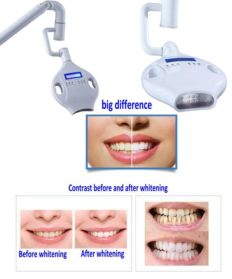 Dental Stand Lamp 8 LED Cold Light Teeth Whitening Unit