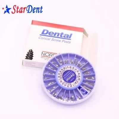 Dental Stainless Steel Screw Post (120PCS/box)