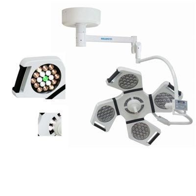 Surgical Operating Lamp with Optimum Design for Clear Air Ceilings and Mobile Type