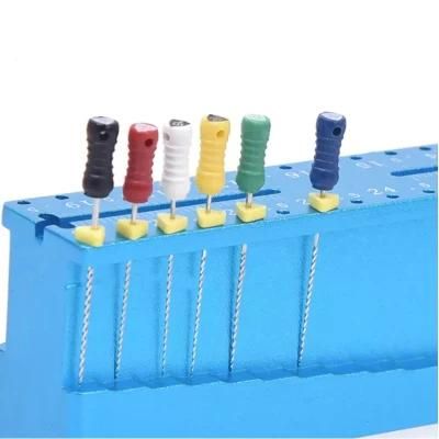 Dental Root Canal Endo Filesholder Measuring Block