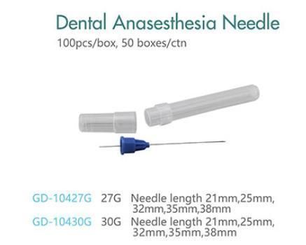Dental Anesthesia Needle Dental Medical Disposable Needles 27g/30g with Short or Long Size