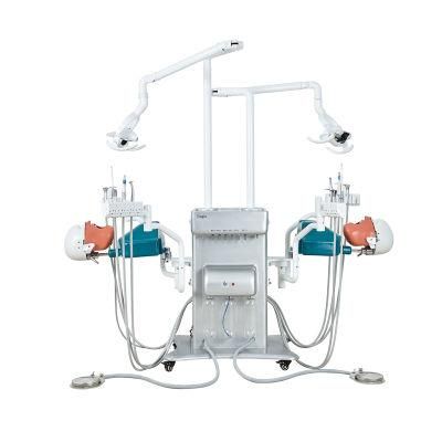 Double Head Phantom Manikin Dental Simulator Manual Control