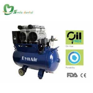 1100W Silent Oilless Air Compressor for 3 Dental Units