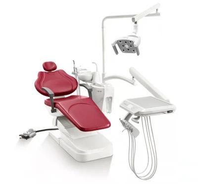 Metal &Ceramic Unit Keju Wooden Case Dental Chair Foshan Manufacturer