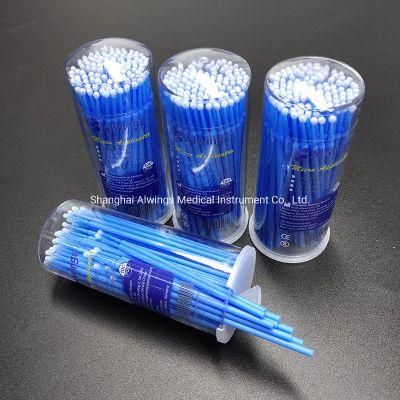 Blue Dental Disposable Micro Applicator with Bendale Tips