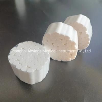 Dental Cotton Rolls Szie 1.0*3.8cm for Blood Absorbing