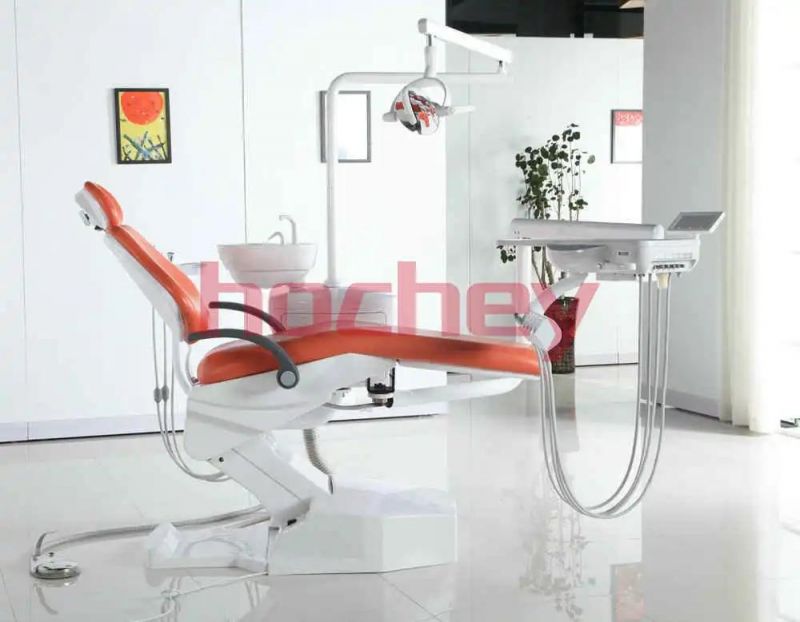 Hochey Medical Best Dental Instrument Luxury Leather Dental Chair Price