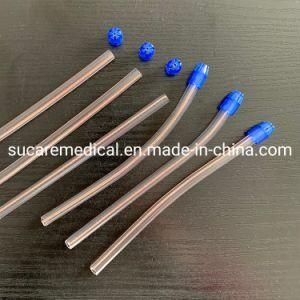 Wire Reinforced PVC Saliva Ejector for Dental Use