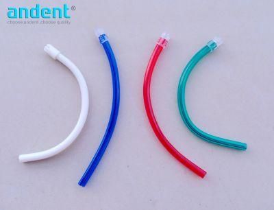 Dental Material Colorful Saliva Ejector with Suction