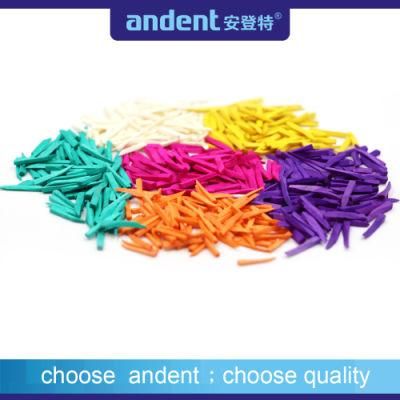 Colorful Disposable Plastic Wedge with Three Size