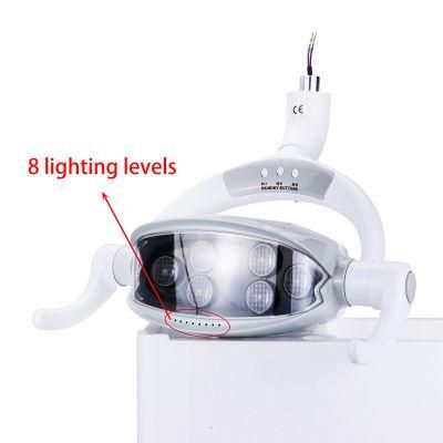 Induction Dental Chair Unit LED Oral Lamp with Sensor