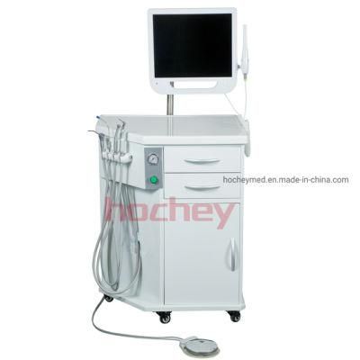 Hochey Medical China Best Price Mobile Dentist Chair Portable Dental Unit for Dental Clinic