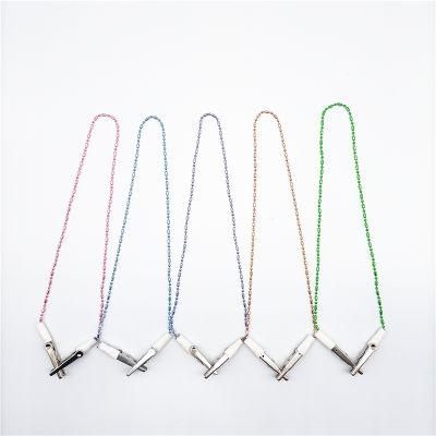 Dental Bib Clip Chain/ Holder Patient Towel Clamps Dentist Napkin Clips