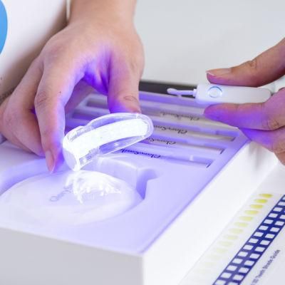Glorysmlie Professional LED Teeth Whitening Kits Home Use Safe Fast Whitening Tooth Mini Laser Light Private Label