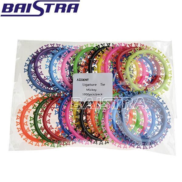 Wholesale Price Dental Orthodontic Plastic Cartoon Type Ligature Ties