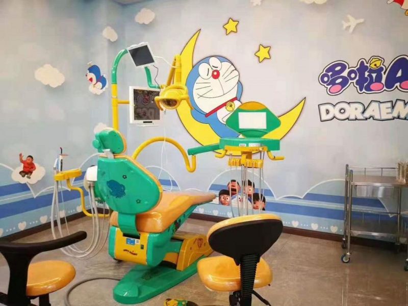 Kids Dental Chair/Dental Treatment Unit for Children/Cartoon Dental Chair