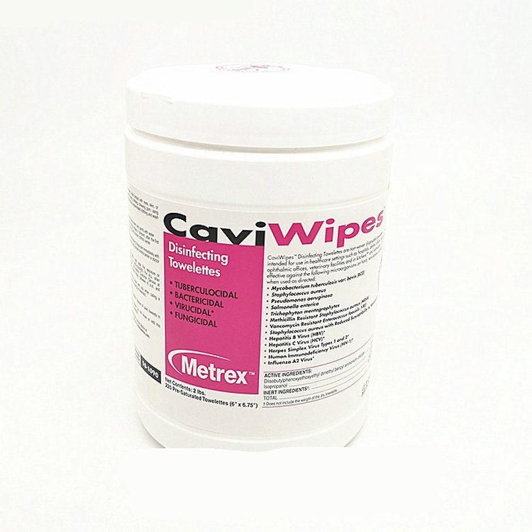 Dental Clinic Tissue Metrex Caviwipes 220PCS/Barrel Disinfecting Cleaning Disinfection Wipes