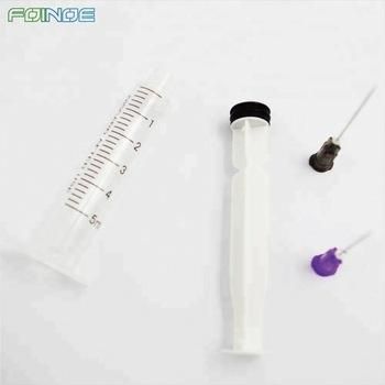Hospital Food Grade 10cc Disposable Syringes