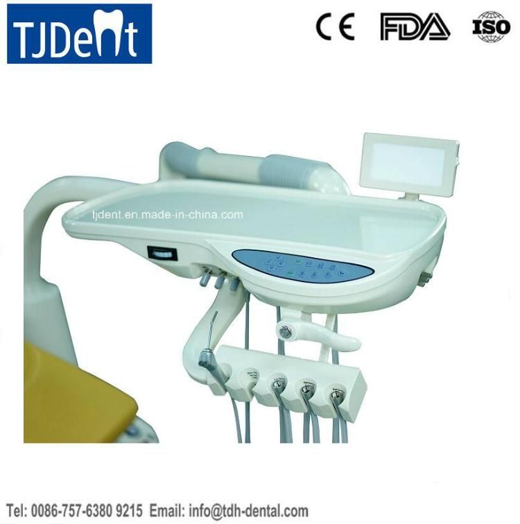 Factory Price Medical Economic Integral Dental Chair Unit with LED Sensor Lamp