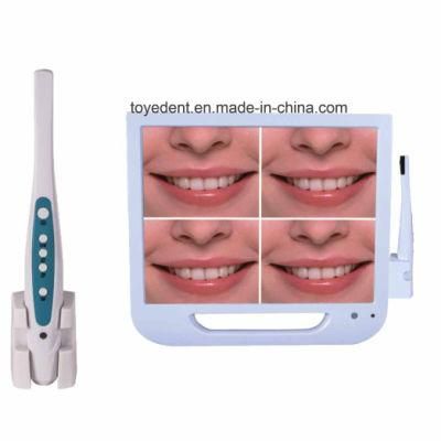 Dental Equipment Wired 17 Inch LED Monitor Dental Intra Oral Camera