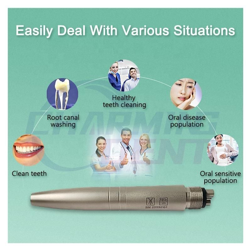 Teeth Cleaning Kavo Sonicflex Piezo Dental Air Scaler Handpiece with 3 Endodontic Tips for Root Canal Irrigation