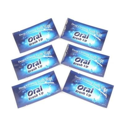 Dental Teeth Wipe Cleaning Oral Finger Wipe Tooth Whitening