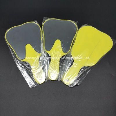 Dental Products Yellow/Blue Handles Mouth Mirrors