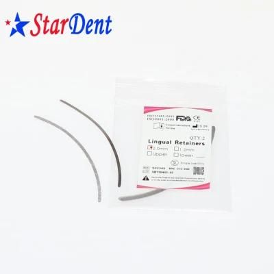 Dental Orthodontic Material Lingual Retainer 1.2mm/2mm with High Quality