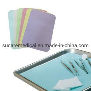 8-1/2&quot;X12-1/4&quot; (21.5X31cm) Colorful Round Corner Disposable Dental Tray Paper Liner 1000/Pk