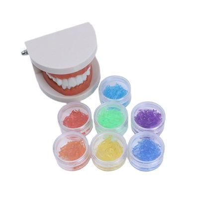 Dental Material Colorful Plastic Diamond Wedges
