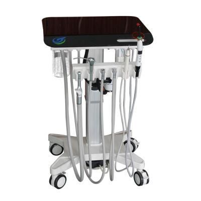 Moveable Portable Dental Turbine Unit with Oil-Less Air Compressor