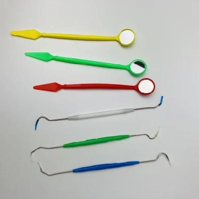Disposable Dental Probes Dental Mirror Dental Tweezer