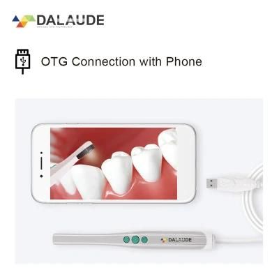 Dental Endoscope Portable Intraoral Camera with OTG Connecting to PC/Cellphone