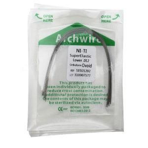 Round/ Rectangular Super Elastic Dental Niti Orthodontic Archwire