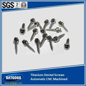Titanium Dental Screws Automatic CNC Machined