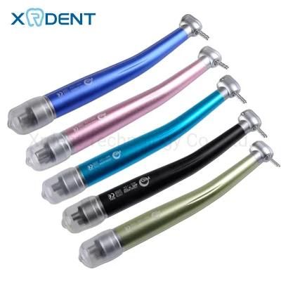 High Quality Colorful Push Button Dental High Speed Handpiece