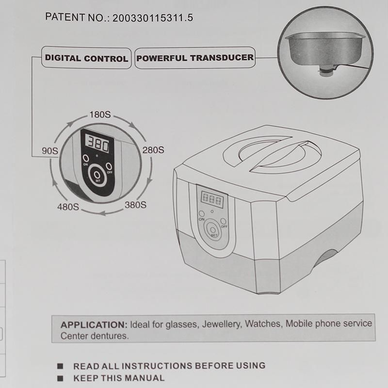 Baistra High Quantity Portable Electric Lab Ultrasonic Cleaner for Sale