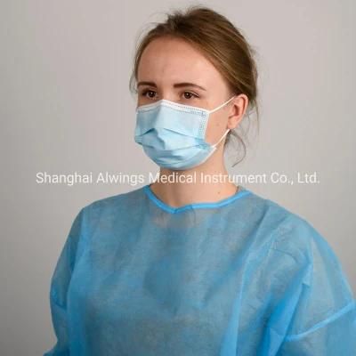 PP Non Woven Medical Disposable Isolation Gowns for Doctors Protection