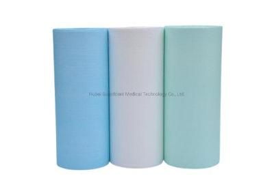 Medical Dental Aprons Patient Towel Roll Dental Bibs Roll Disposable Paper and PE Poly Aprons