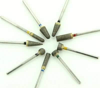 2.35mm 70-1500 Meshes Durable Sintered Diamond Bur