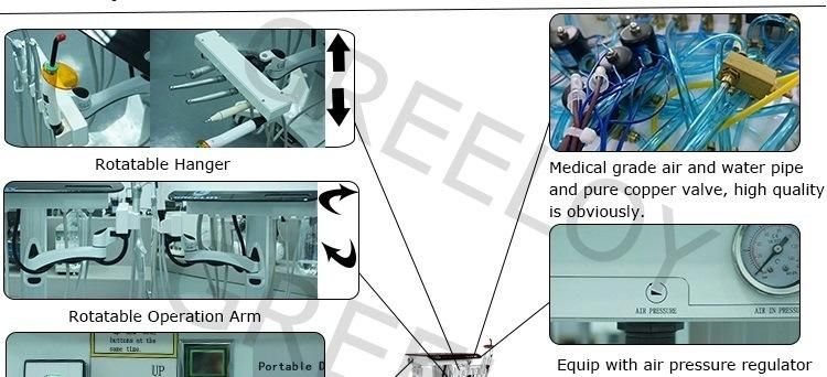 Mobile Dental Cart for Veterinary Use Only