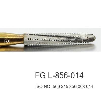 High Speed Carbide Bur 21mm Shank Finishing Drill FG L-856-014