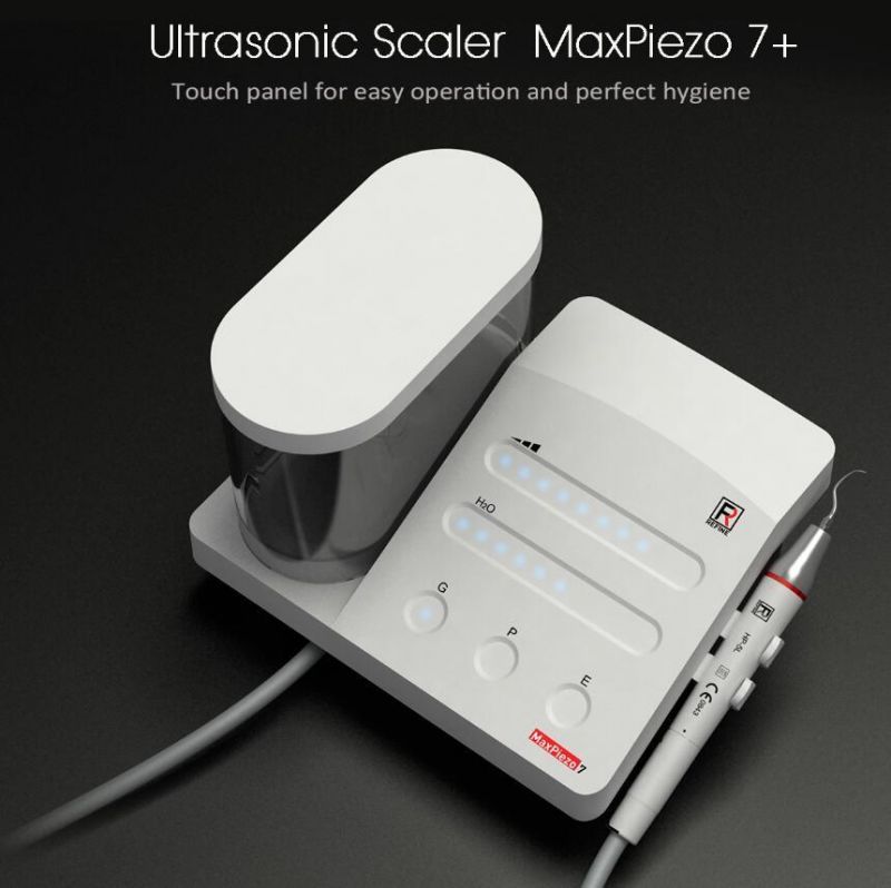 Charming Dental Equipment Maxpiezo7+ EMS Woodpecker Ultrasonic Scaler Cavitron Dental Piezo Scaler with LED Handpiece for Perio Endo Scaling