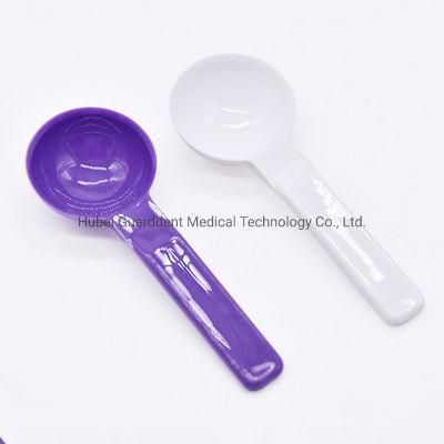 Medical Plastic Disposable Dental Silicone Impression Spoon White / Purple