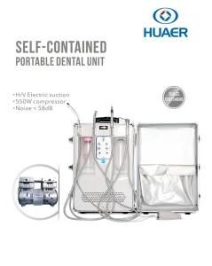 Huaer Self- Container Portable Dental Handpiece Chair Unit