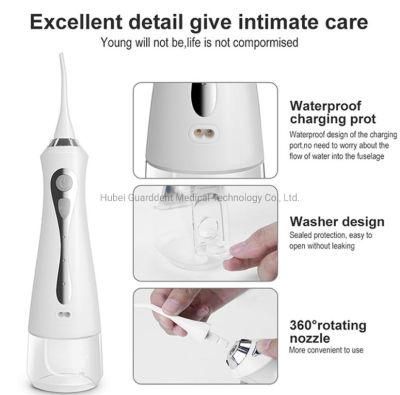 Waterproof Electrical Ultrasonic Vibration Tooth Cleaner Dental Water Pulse Portable Dental Oral Irrigator